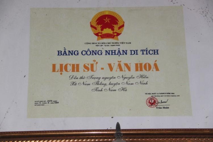 Trạng nguyên trẻ nhất khoa bảng Việt Nam