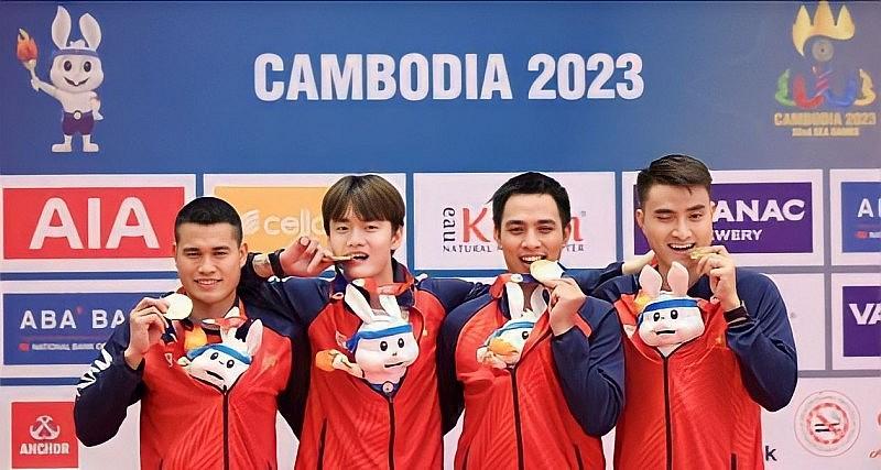 Bảng tổng sắp huy chương SEA Games 32 hôm nay 16/5: Việt Nam gia tăng khoảng cách với Thái Lan