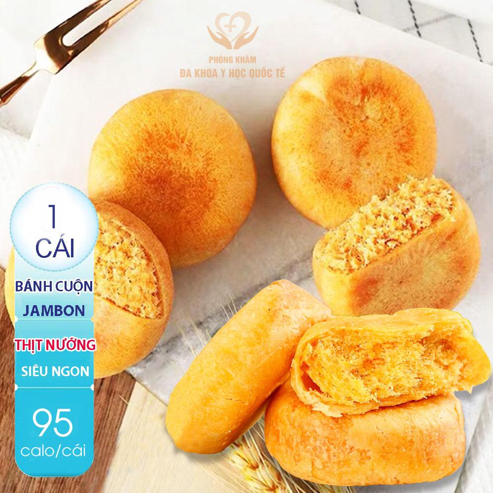 1 cái bánh cuộn Jambon bao nhiêu calo