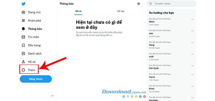 Hướng dẫn thay đổi cài đặt Twitter để xem các nội dung bị ẩn