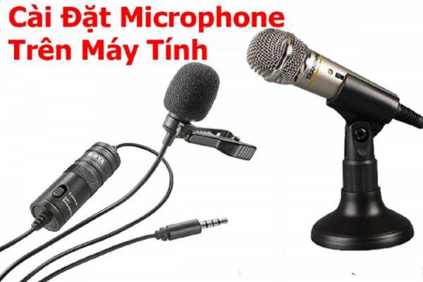 Hướng dẫn cài đặt microphone win 7 chỉ trong một nốt nhạc