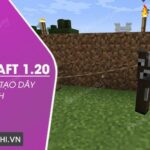 Chế tạo dây xích trong Minecraft 1.20 theo cách độc đáo