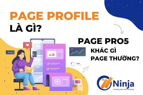 page profile khác gì page thường