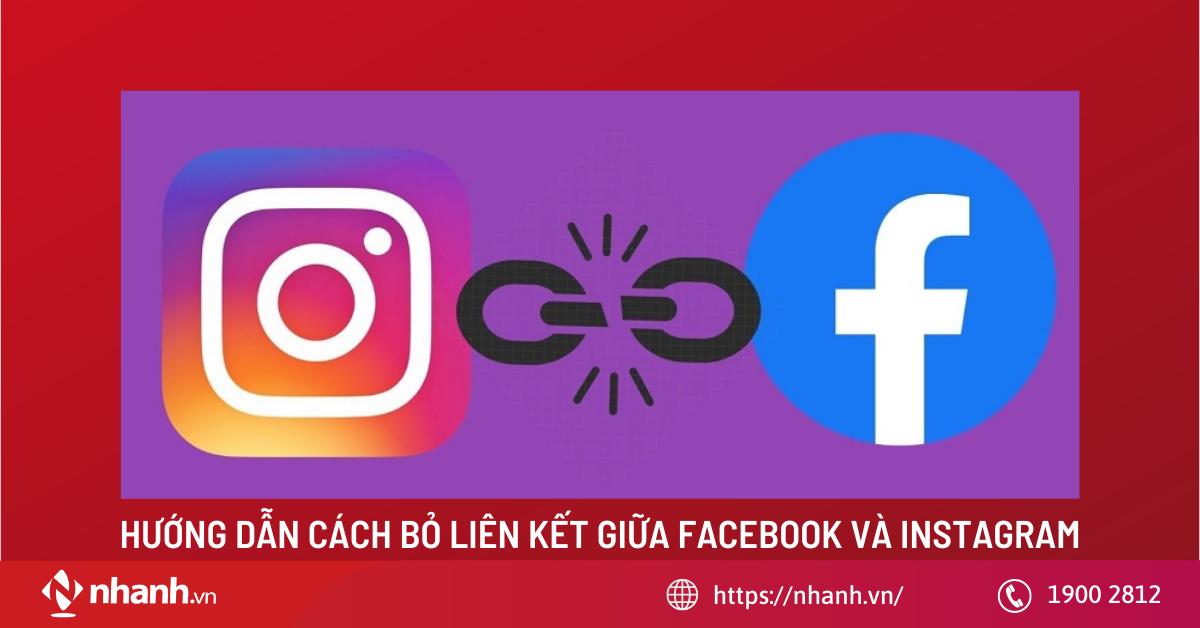 Ngắt kết nối Instagram với Facebook chỉ với vài bước đơn giản!