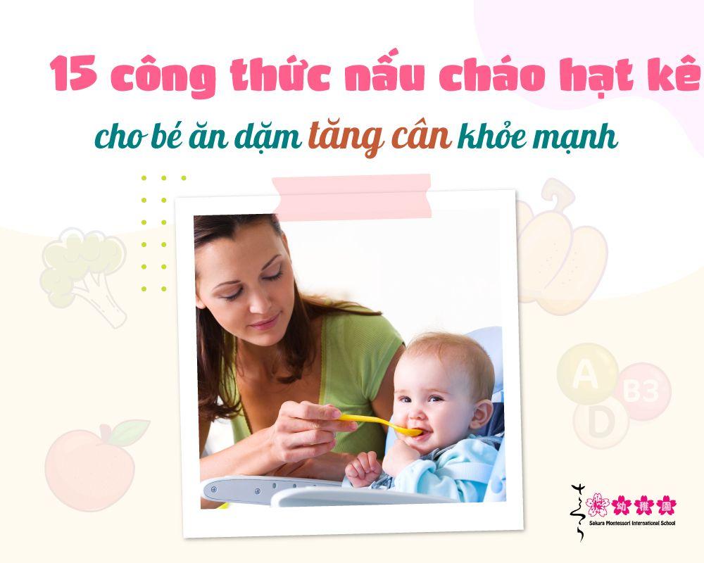 hạt kê cho bé ăn dặm