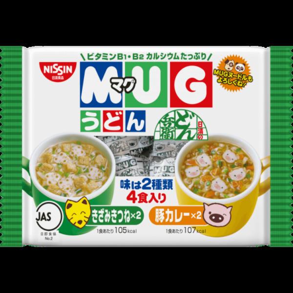 Mì Mug Nissin Nhật Bản cho bé ăn dặm cho bé 1 tuổi (màu vàng và màu xanh)