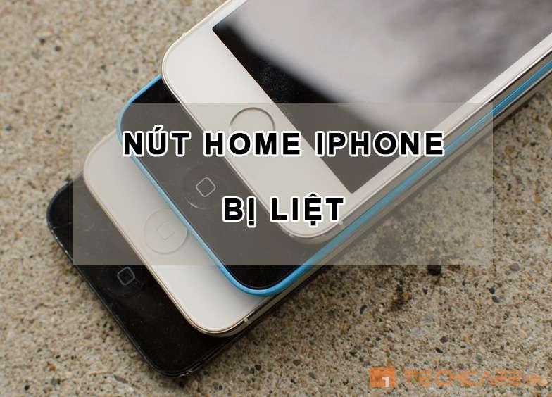 nút home iphone bị liệt