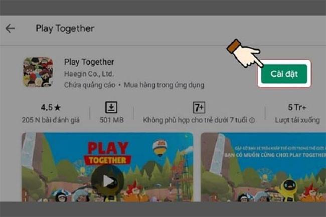 Cách tải Play Together trên Samsung mới và nhanh nhất 2023