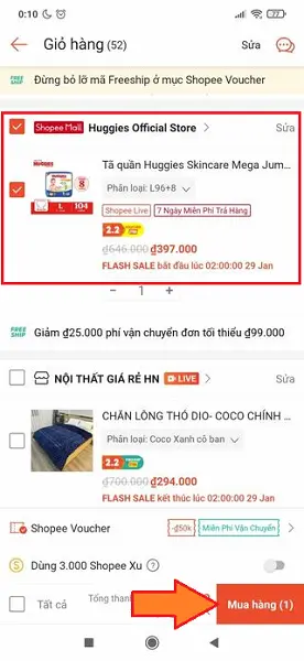 Làm sao để thanh toán Shopee bằng thẻ tín dụng?