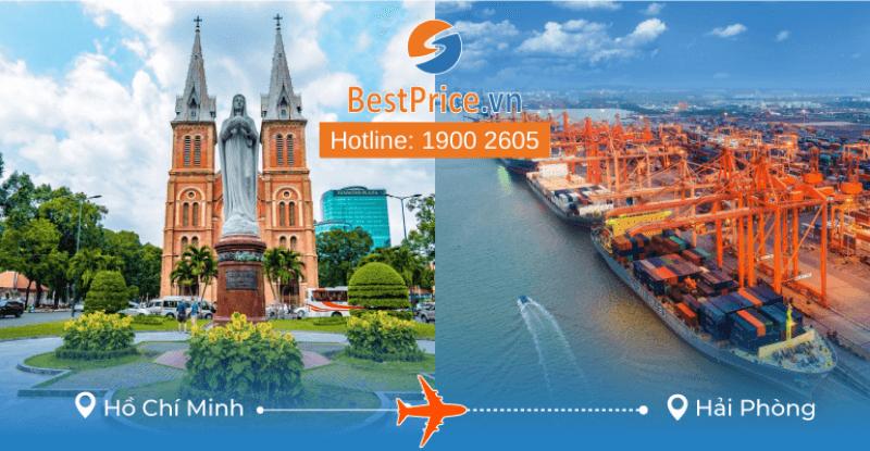 Đặt vé máy bay giá rẻ Hồ Chí Minh đi Hải Phòng