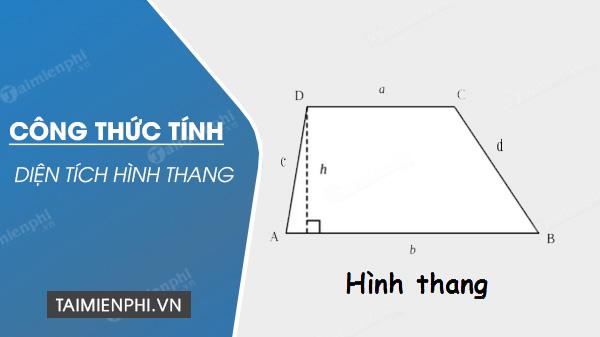 Cách tính diện tích hình thang độc đáo và hiệu quả