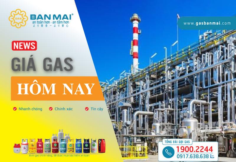 giá gas / ga mới nhất hôm nay bao nhiêu tiền