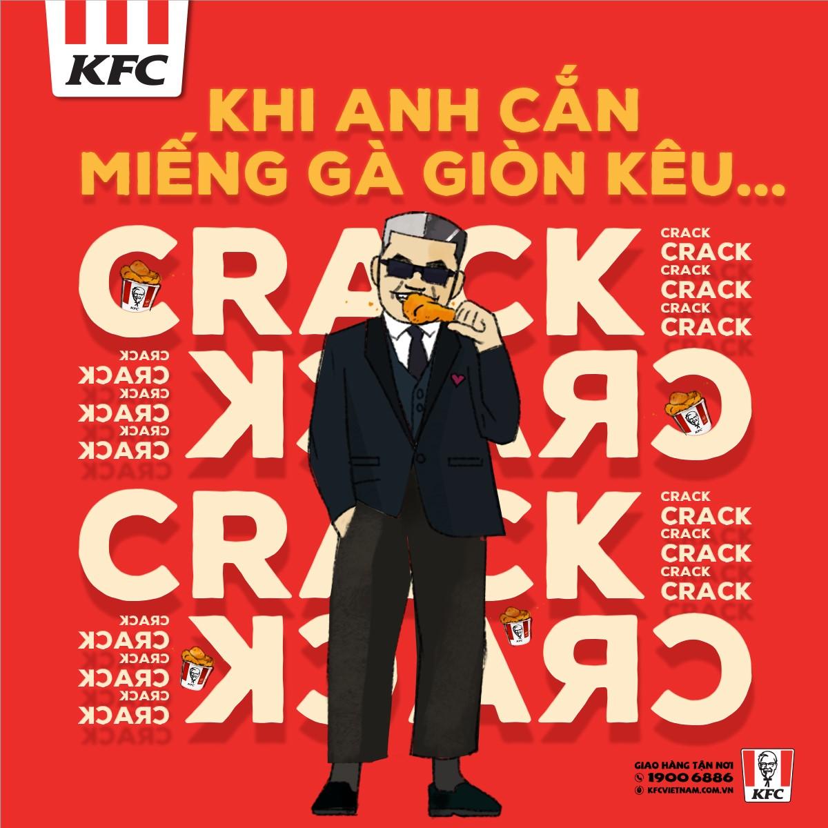 thương hiệu gà rán KFC nổi tiếng