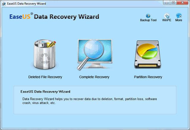 Tính năng chính của EaseUS Data Recovery Wizard