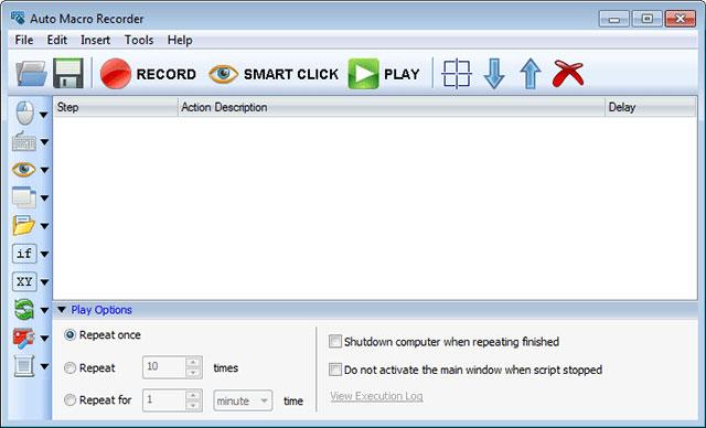 Auto Macro Recorder 6.6.0.8 Ghi lại hoạt động trên máy tính