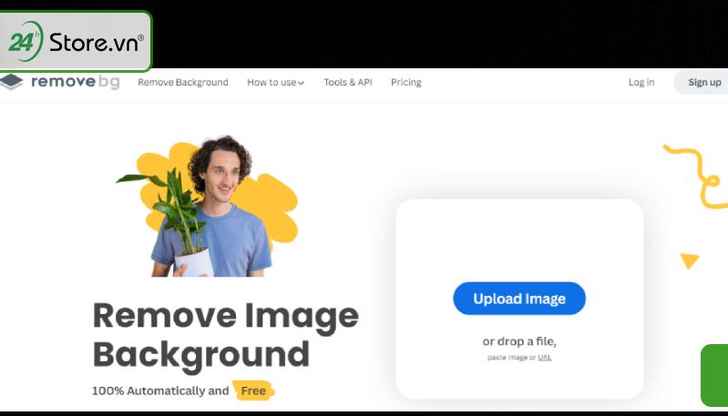 Phần mềm hỗ trợ tách nền online Remove