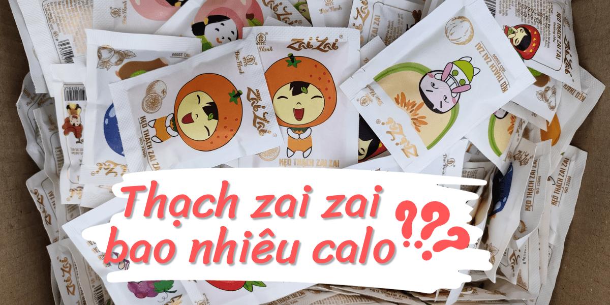 thạch zai zai bao nhiêu calo - Thạch An