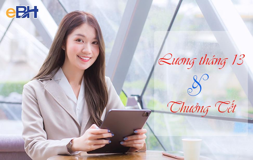 Lương tháng 13 không là tiền thưởng Tết 2024