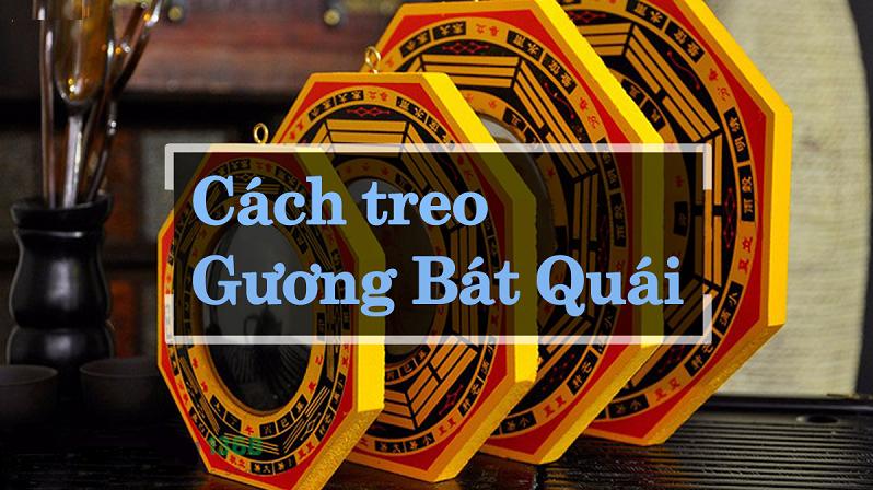 Treo gương bát quái có phải làm lễ không?