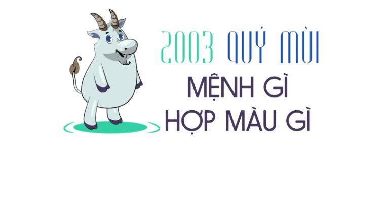 Sinh năm 2003 mệnh gì, 2003 tuổi gì?