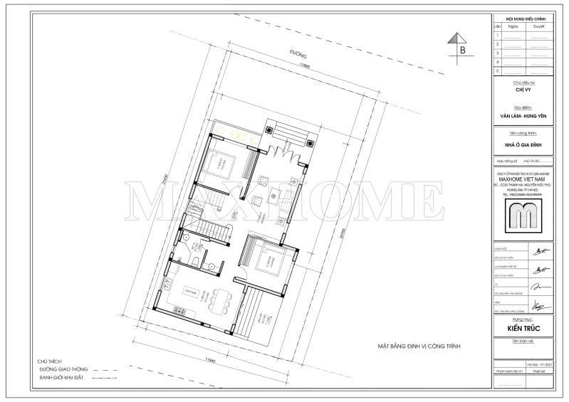 Hình ảnh mặt bằng chi tiết | MAXHOME