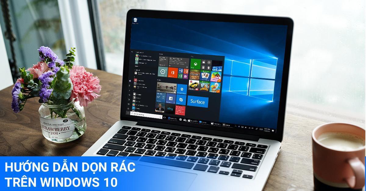 Hướng dẫn dọn rác win 10