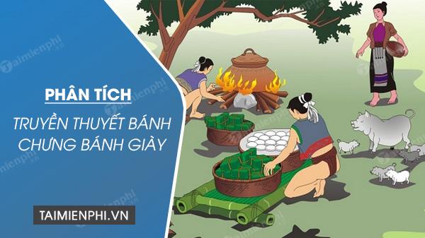 Phân tích câu chuyện Bánh chưng bánh giày