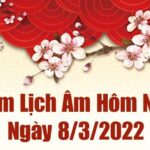 Lịch âm 8/3, âm lịch hôm nay Thứ Ba ngày 8/3/2022 tốt hay xấu?