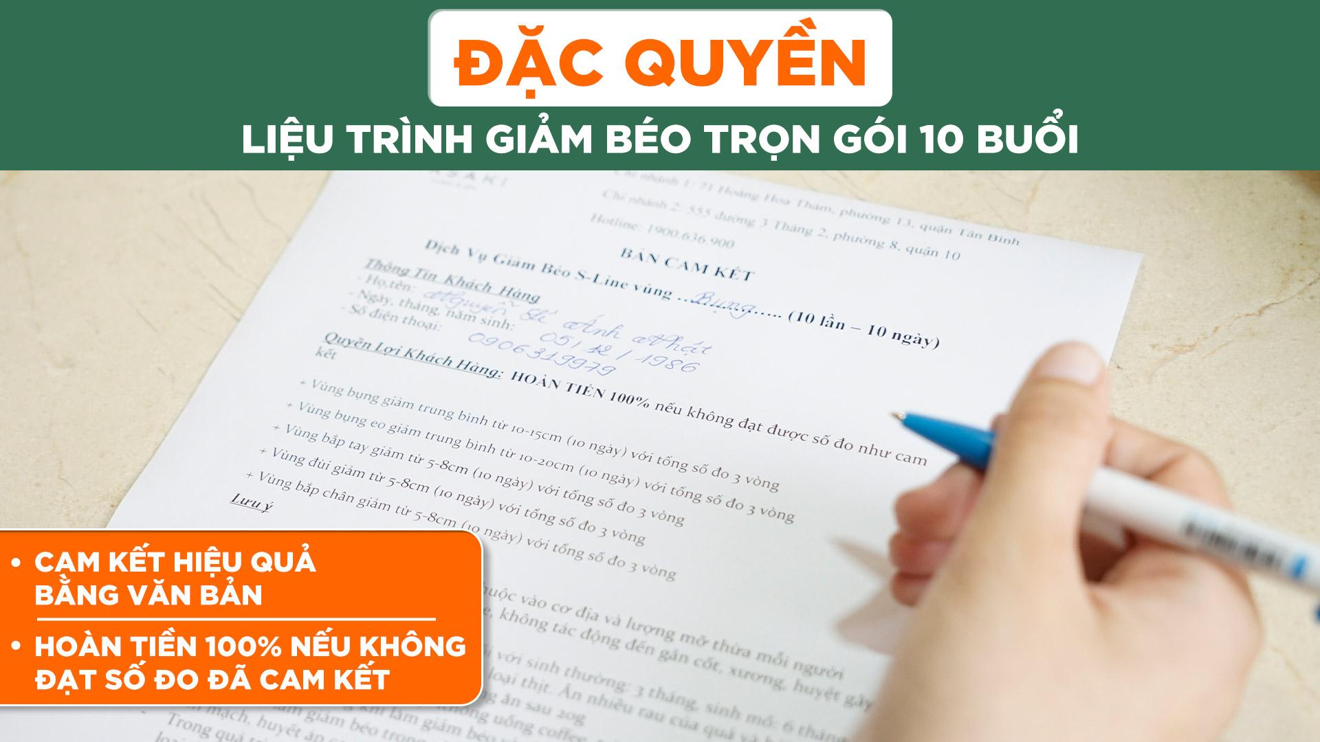 Đặc Quyền Liệu Trình Giảm Béo Trọn Gói 10 Buổi Tại Hasaki Clinic