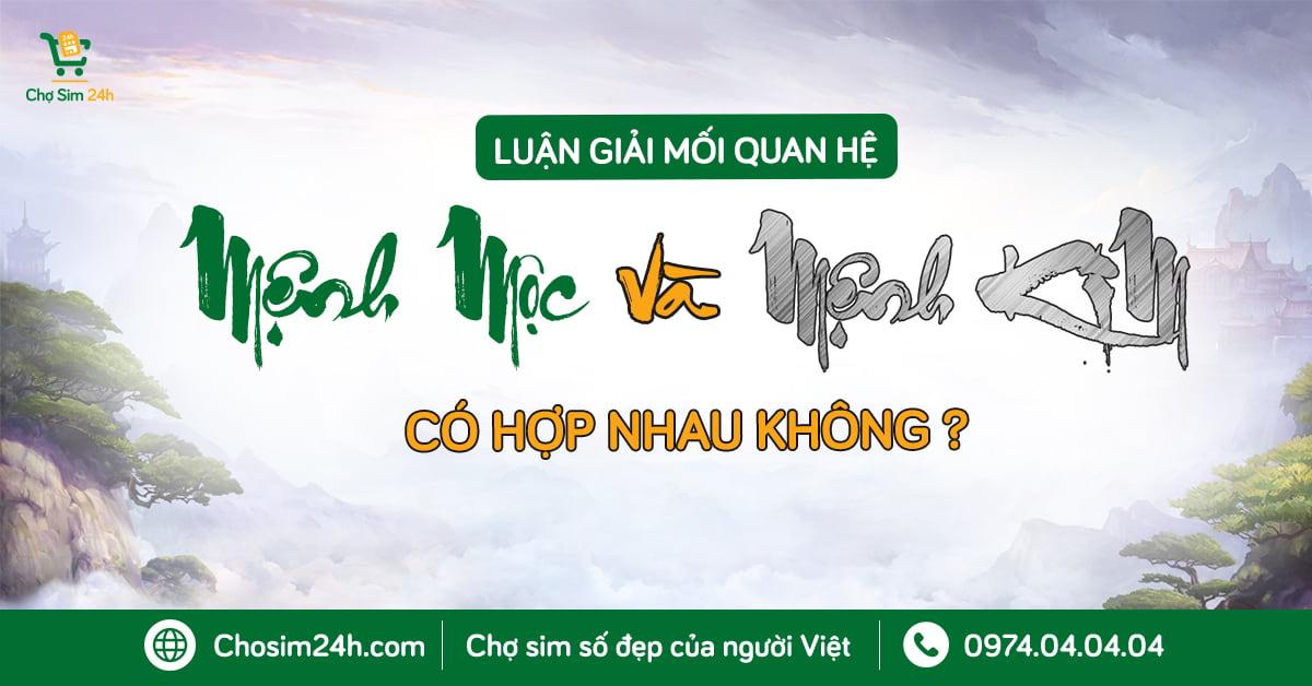 mệnh mộc và mệnh kim có hợp nhau không?